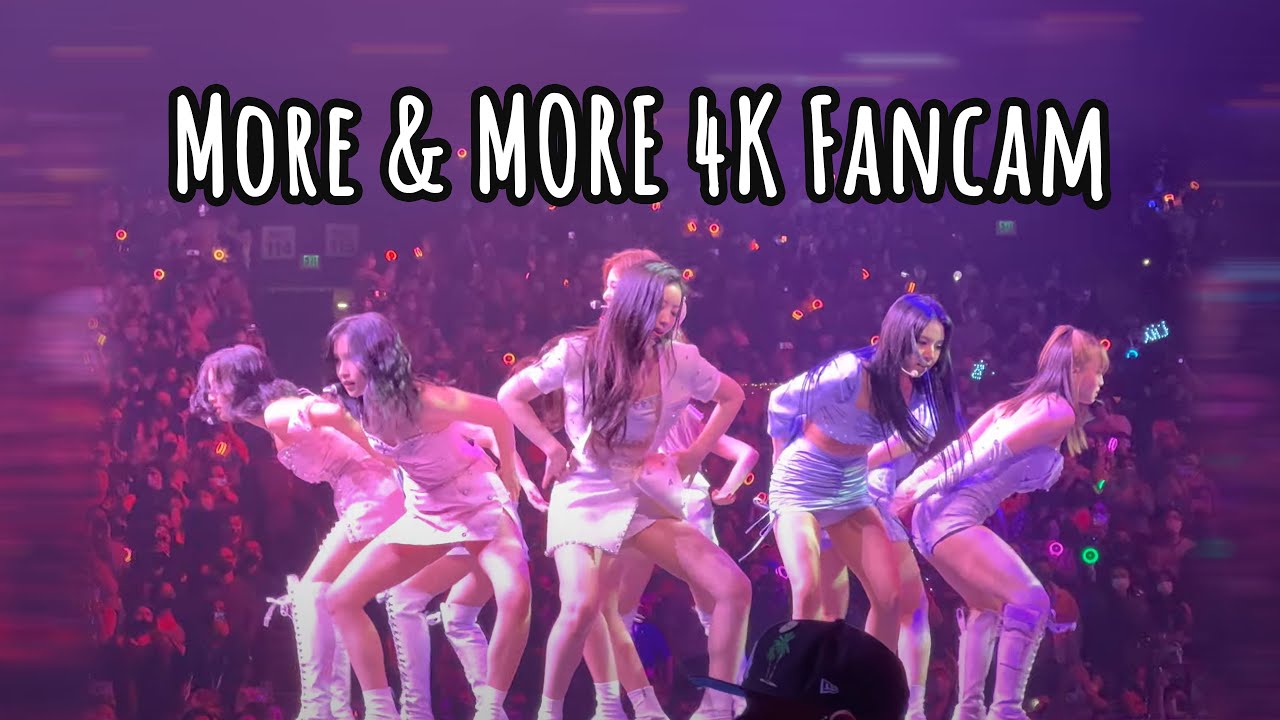 4K FANCAM (220218) More & More - TWICE (트와이스) Concert 4th World Tour III Oakland