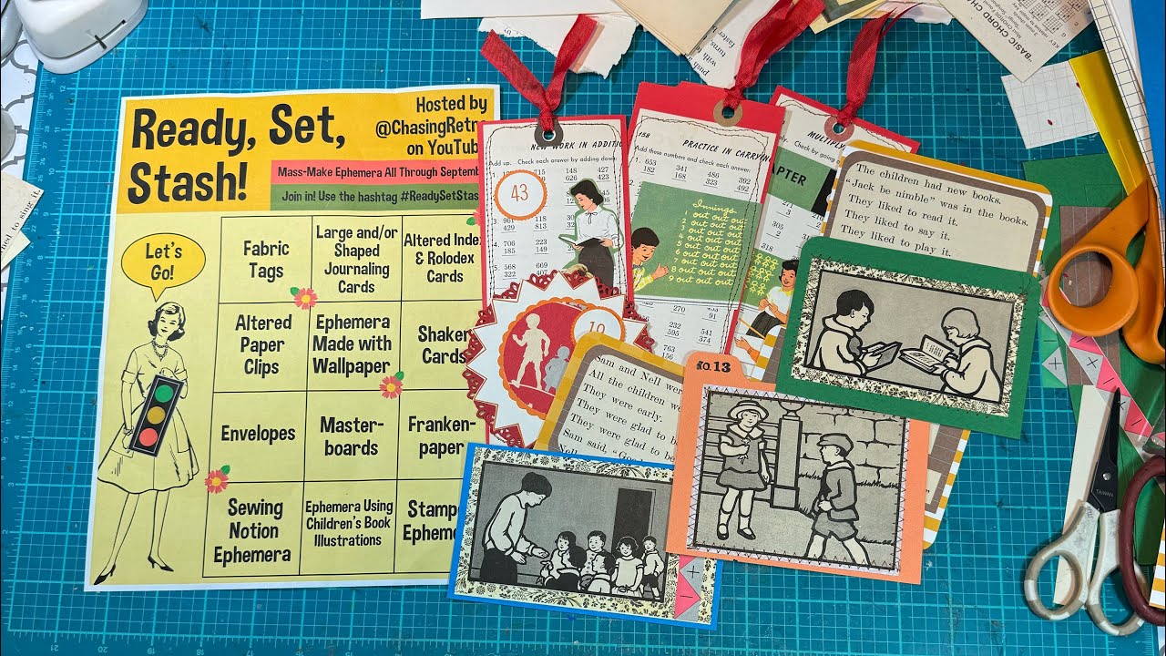 #readysetstash : Ephemera From Children’s Book Illustrations!