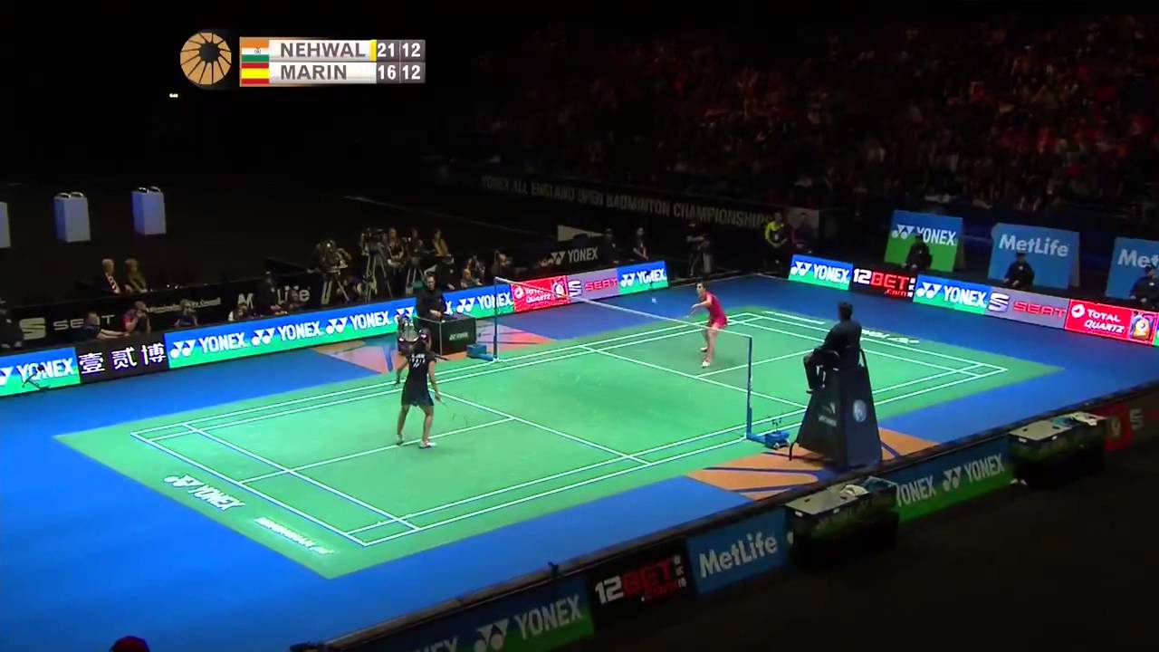 Saina Nehwal vs Carolina Marin | WS F Match 2 - Yonex All England Open 2015