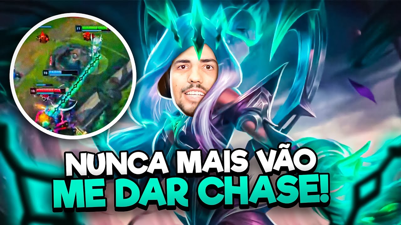 NUNCA MAIS v&atilde;o me dar CHASE NO LOL! GAMEPLAY DESAFIANTE DE KARMA TOP!