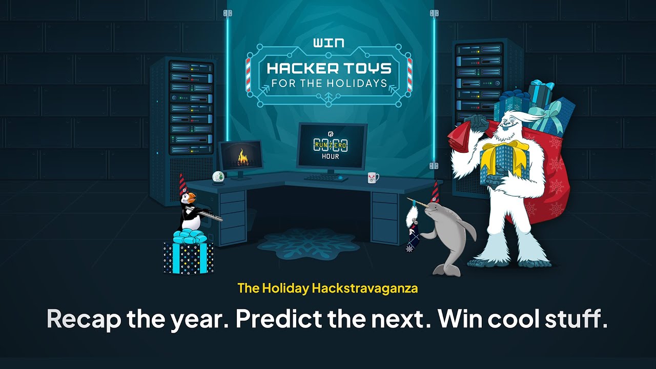 runZero Hour: Episode 25 - The Holiday Hackstravaganza!