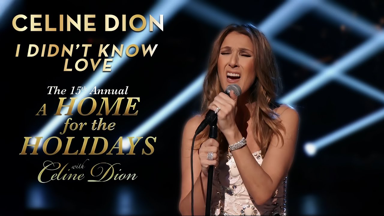 Celine Dion &ndash; Didn't Know Love | Live at Home for the Holidays 2013 [Synced Audio]