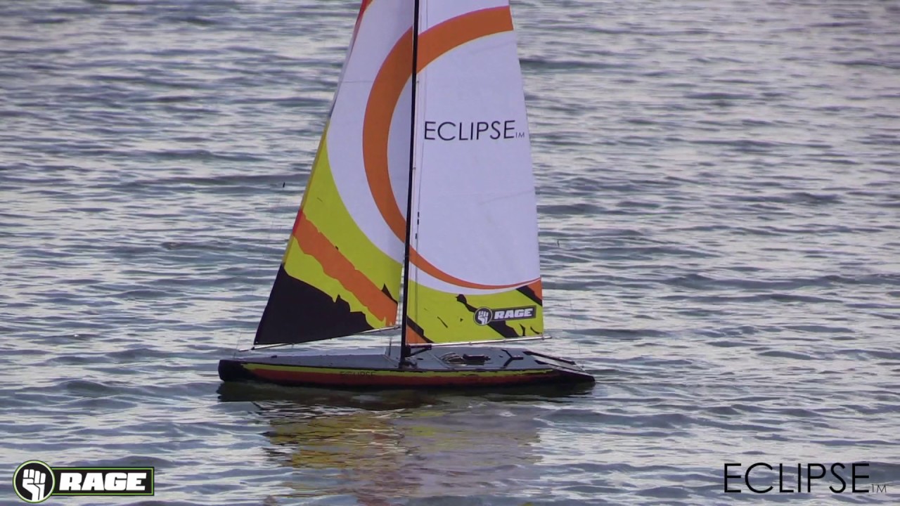 Eclipse 1 Meter R/C Sailboat by Rage R/C