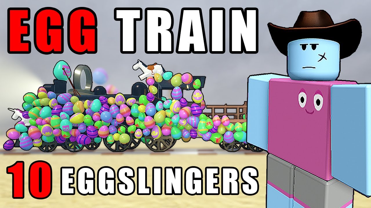 I BUILT AN EASTER EGG TRAIN ON DEAD RAILS