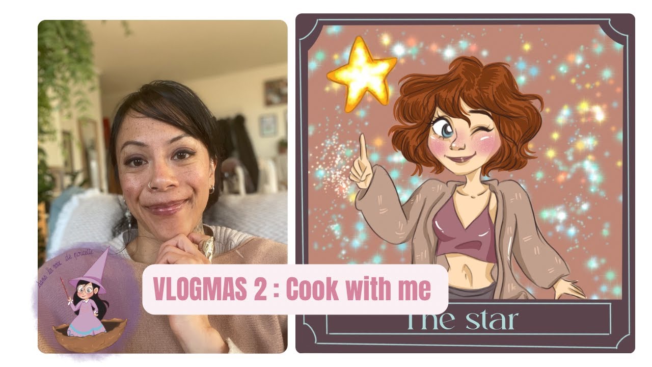 vlogmas 2 : projet tricot et cook with me