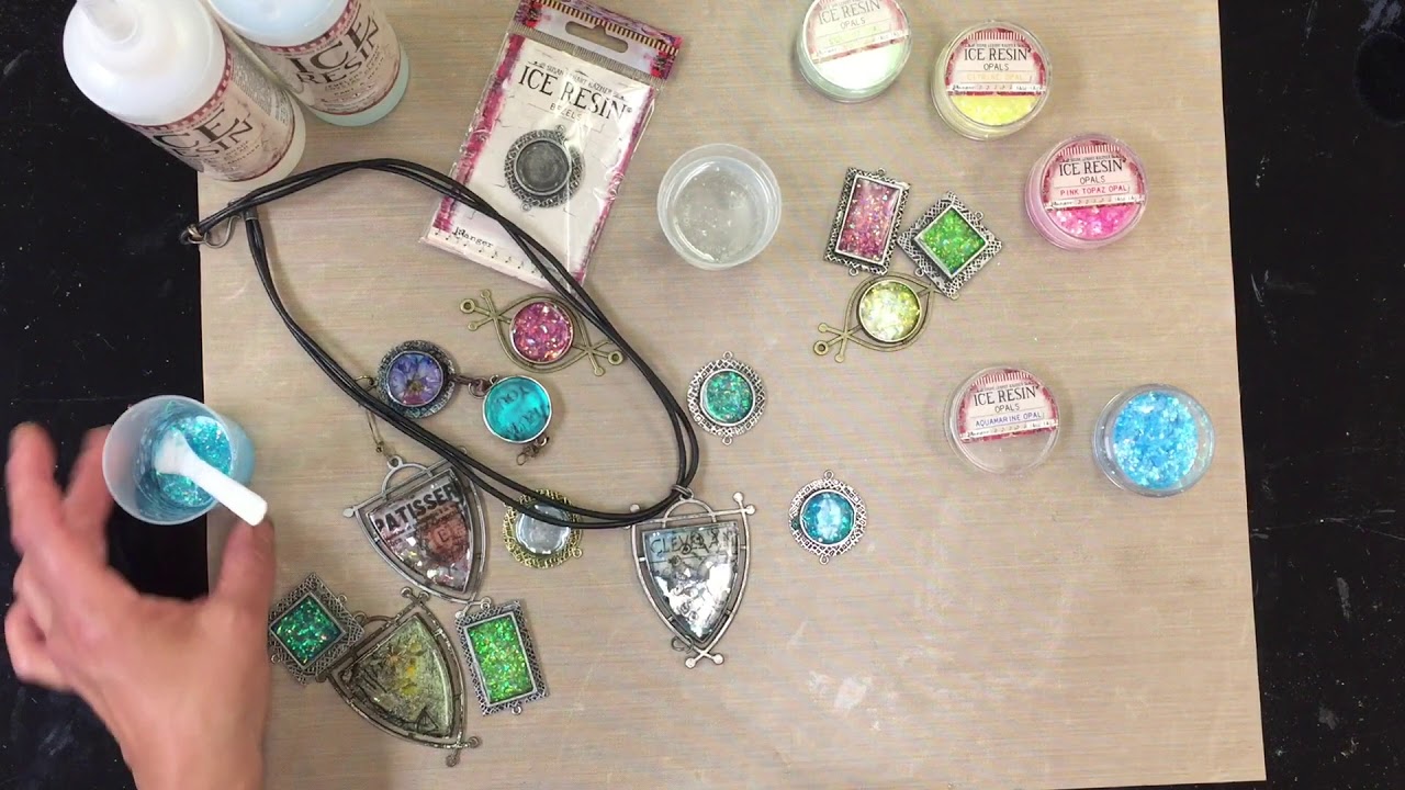 Susan Lenart Kazmer ICE Resin® Opals  New Colors