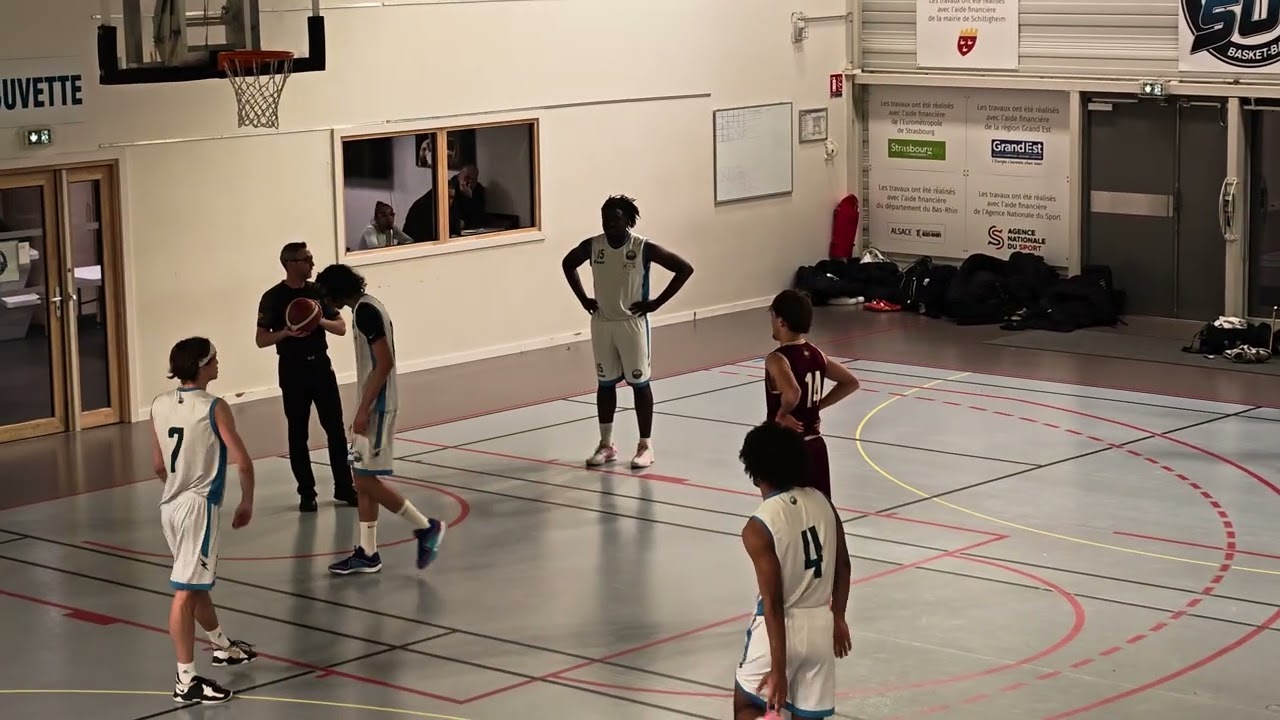 Basket U21 Grand-Est SU Schiltigheim Vs ASA Gries - J10 - 1er QT