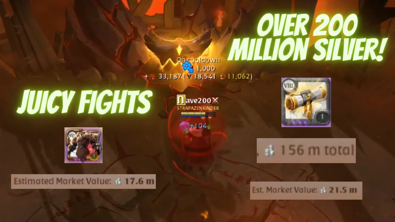 Albion Online PvP Highlights #6 SOOO Much Loot!