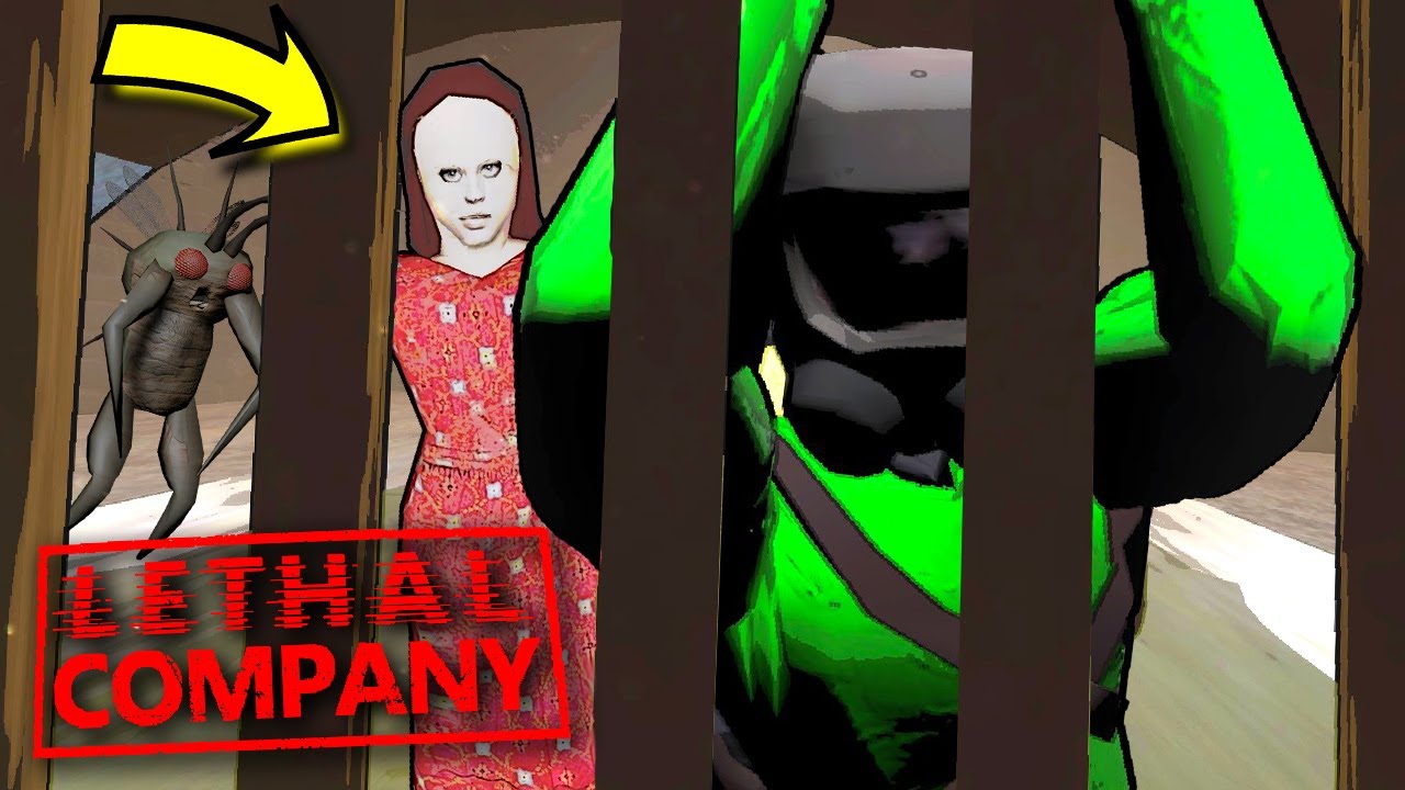 🔥Utknąłem W KANAŁACH z *GHOST GIRL* w LETHAL COMPANY!