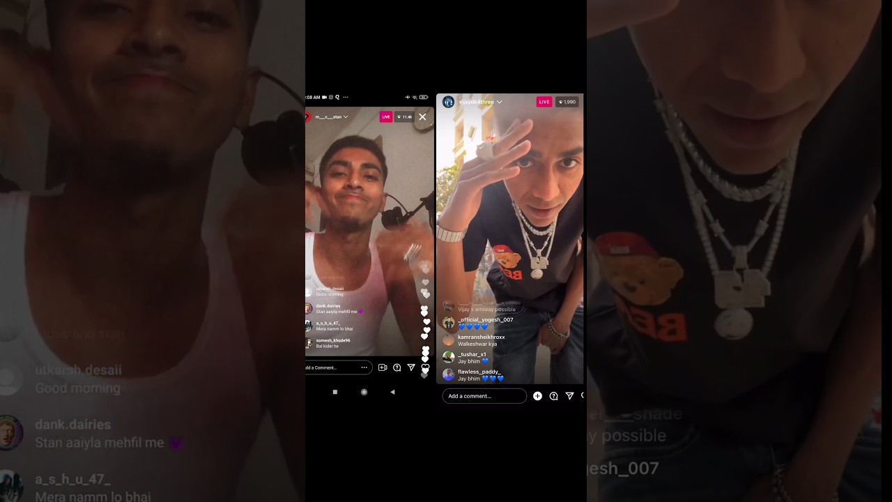 𝐌𝐂 𝐒𝐓𝐀𝐍 𝐕𝐒 𝐕𝐈𝐉𝐀𝐘 DK💸 Instagram live #vijaydk #vijay #mcstan #mcstanvsvijaydk #mcstanstatus #shorts