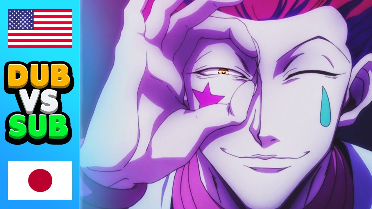 Anime Hunter x Hunter (Anime DUB vs SUB Comparison)
