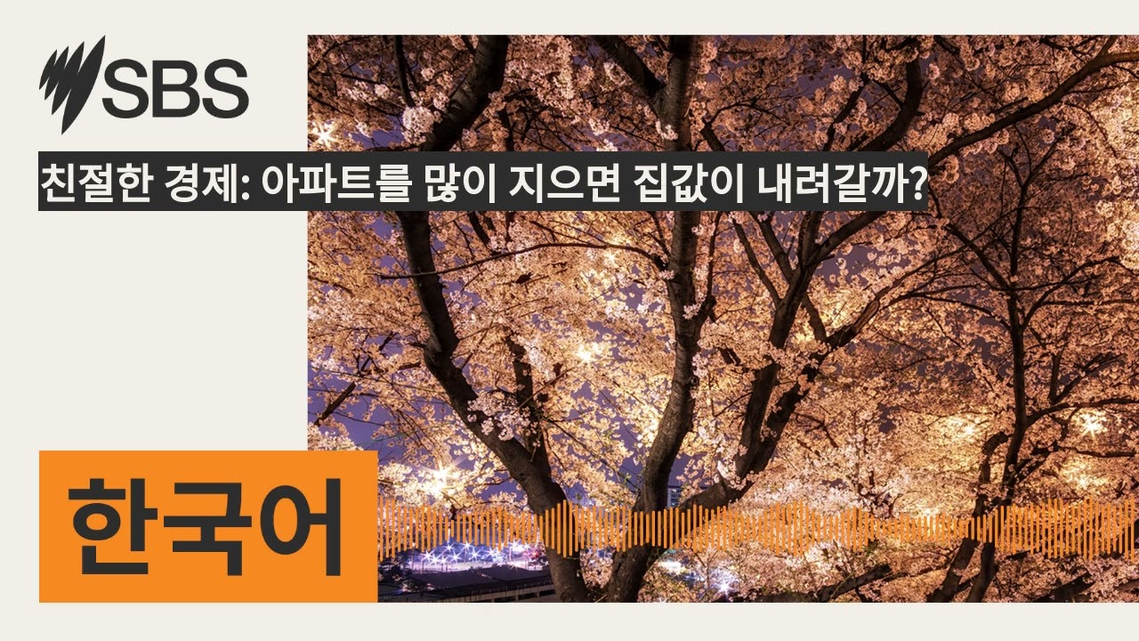 친절한 경제: 아파트를 많이 지으면 집값이 내려갈까? | SBS Korean - SBS 한국어 프로그램