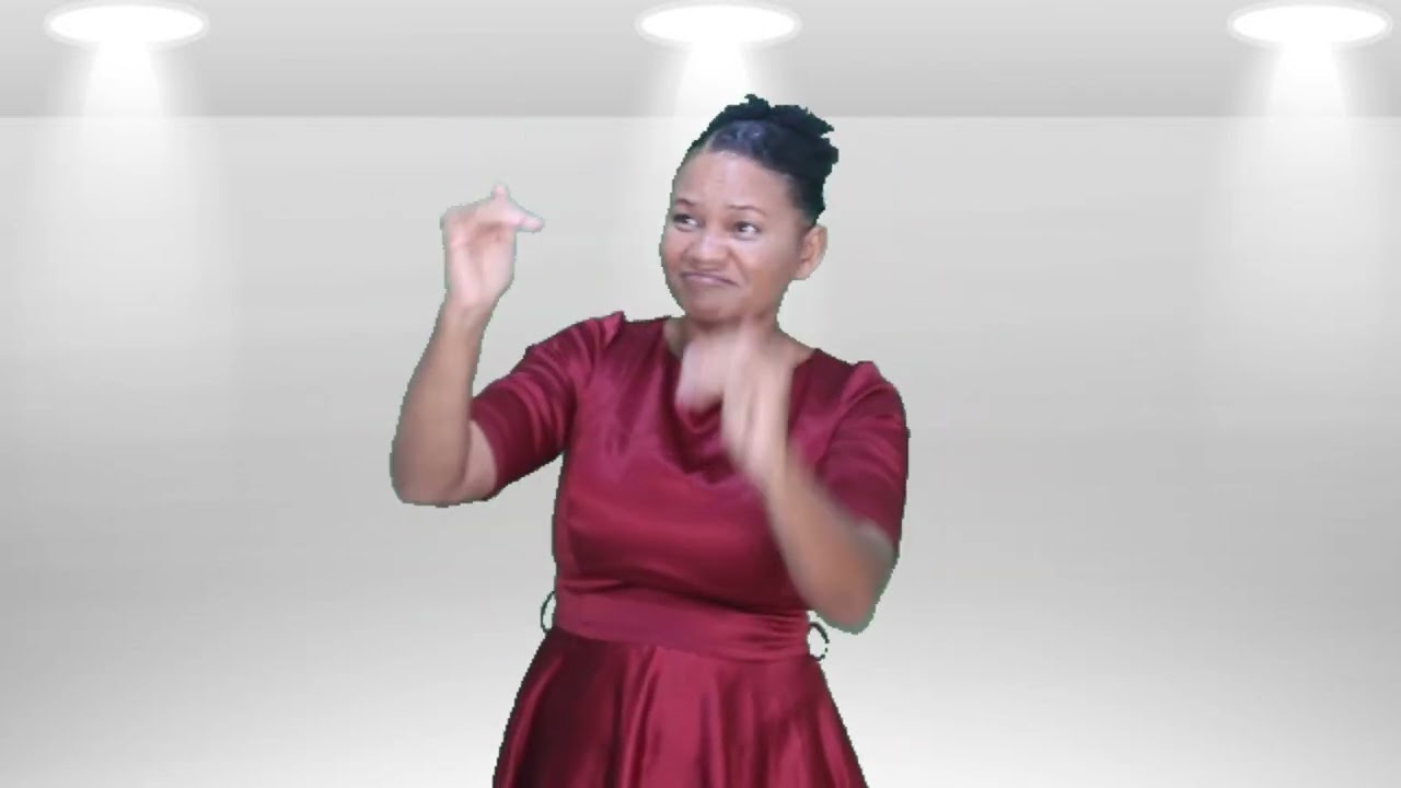 Rei e Santo Voz Oficial Com Letra Canção e Louvor em LIBRAS