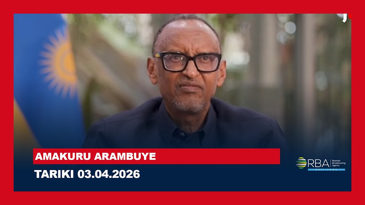 🔴LIVE: AMAKURU ARAMBUYE | Tariki 3 MATA 2026