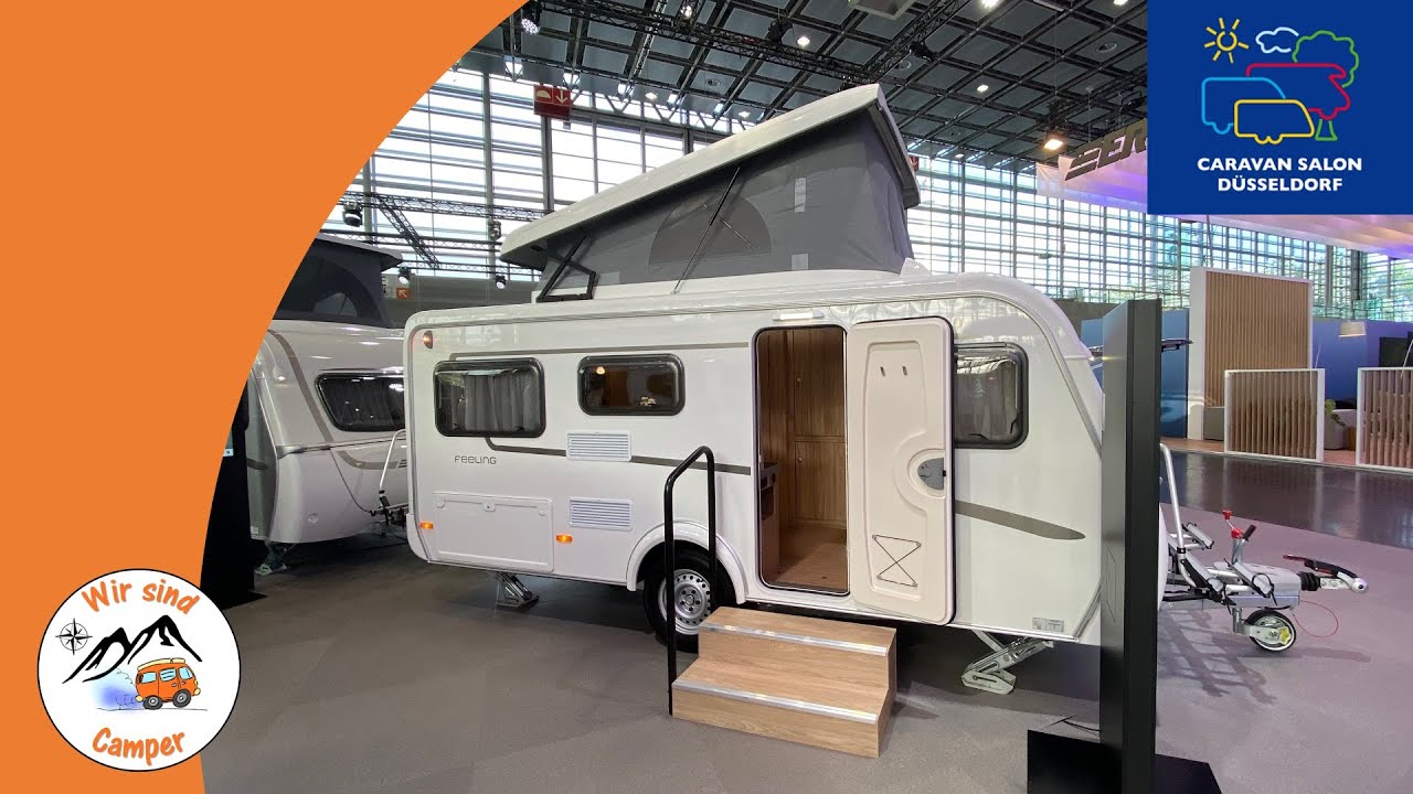 Schöner kompakter Wohnwagen | ERIBA Feeling 425 | #caravansalon