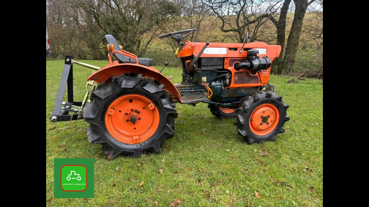 KUBOTA B7001 HOW TO OPERATE VIDEO www.catlowdycarriages.com