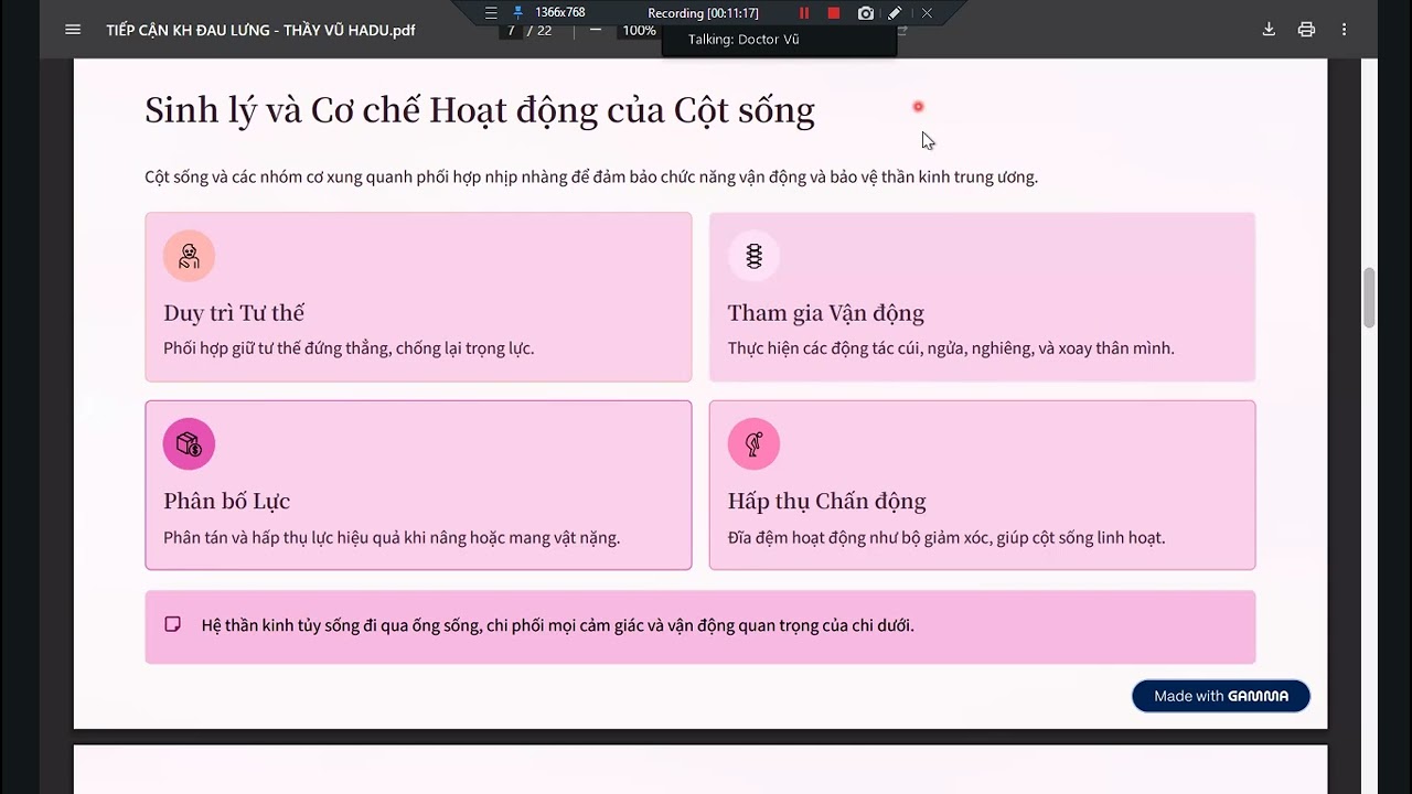 13.2.2026 - ĐAU LƯNG VÀ TẠNG THẬN