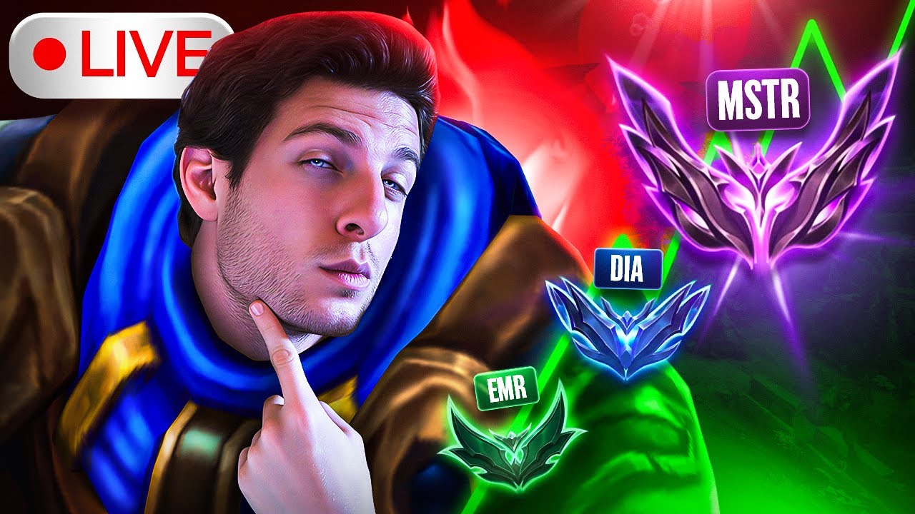 🔴LIVE | Garen/Zaahen ONLY to Masters unless banned (16 days left)