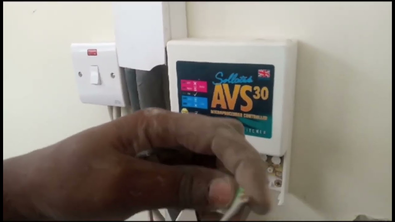 Haw to connect AVS, automatic voltage switcher.