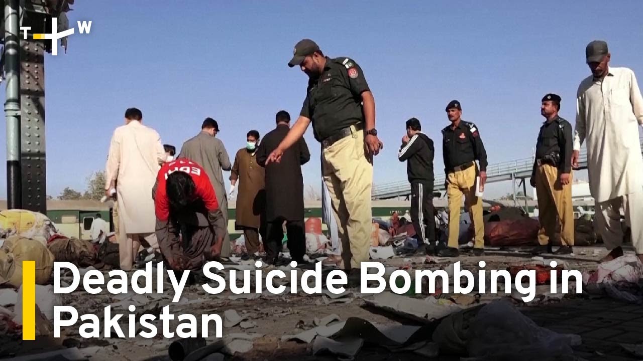 At Least 24 Killed in Suicide Bombing at Train Station in Pakistan｜TaiwanPlus News