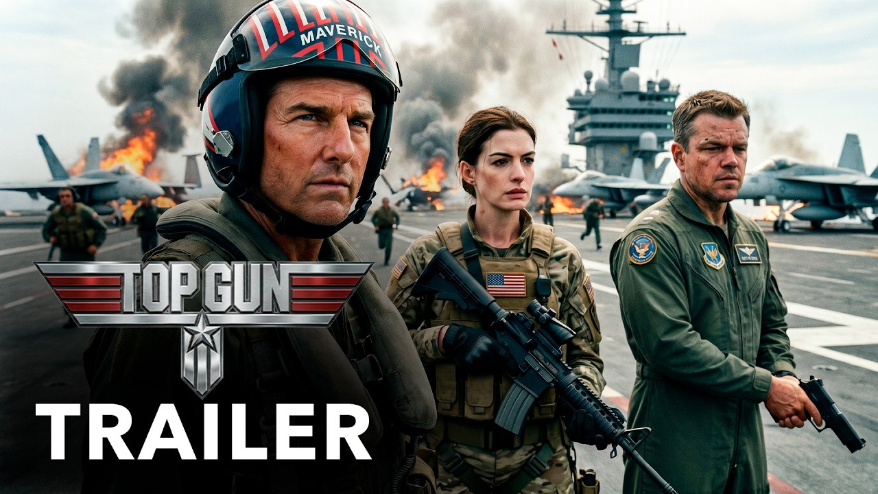 Top Gun 3 (2026) - First Trailer | Tom Cruise, Anne Hathaway, Matt Damon | Concept Version
