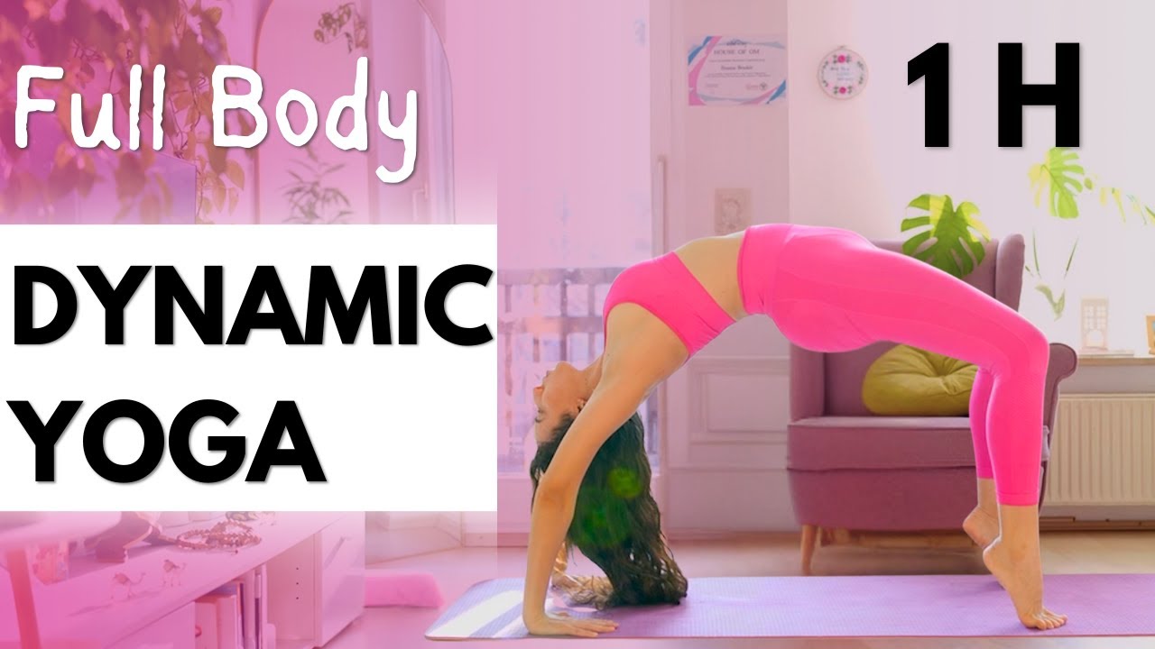 1 H Power Dynamic Yoga Flow | Full Body Strength, Backbends & Hip Opening