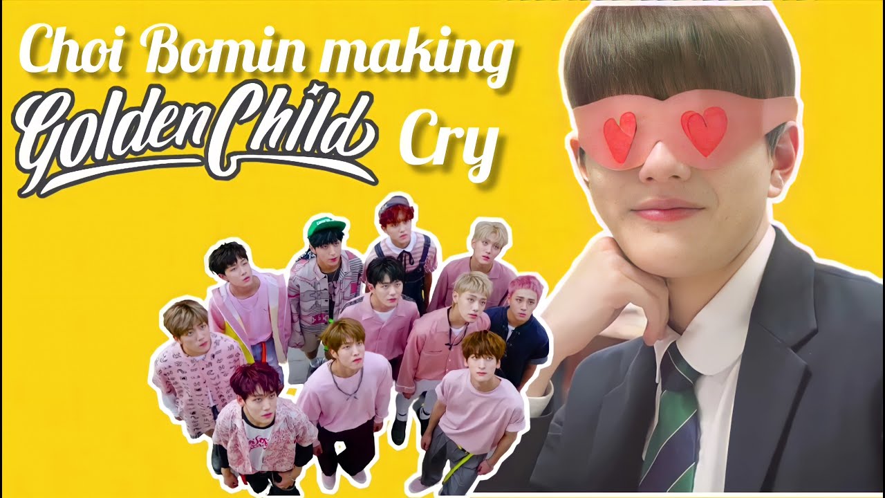 Bomin from a crybaby to making his hyungs cry