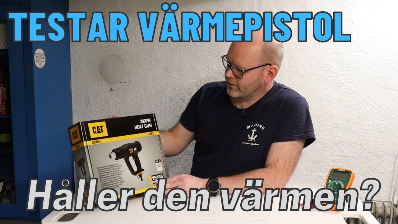 Testar varmluftspistol