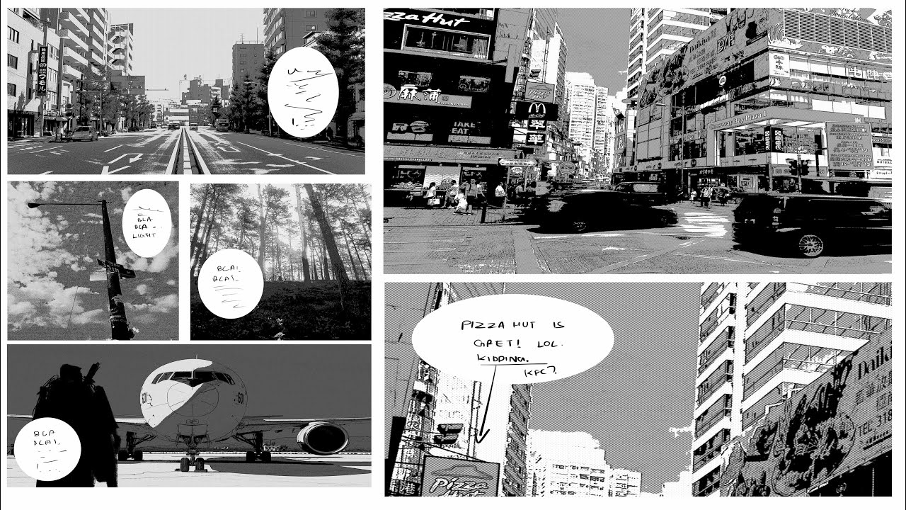 How To Make Manga Backgrounds Using Images/3D Models  - LIKE A PRO!