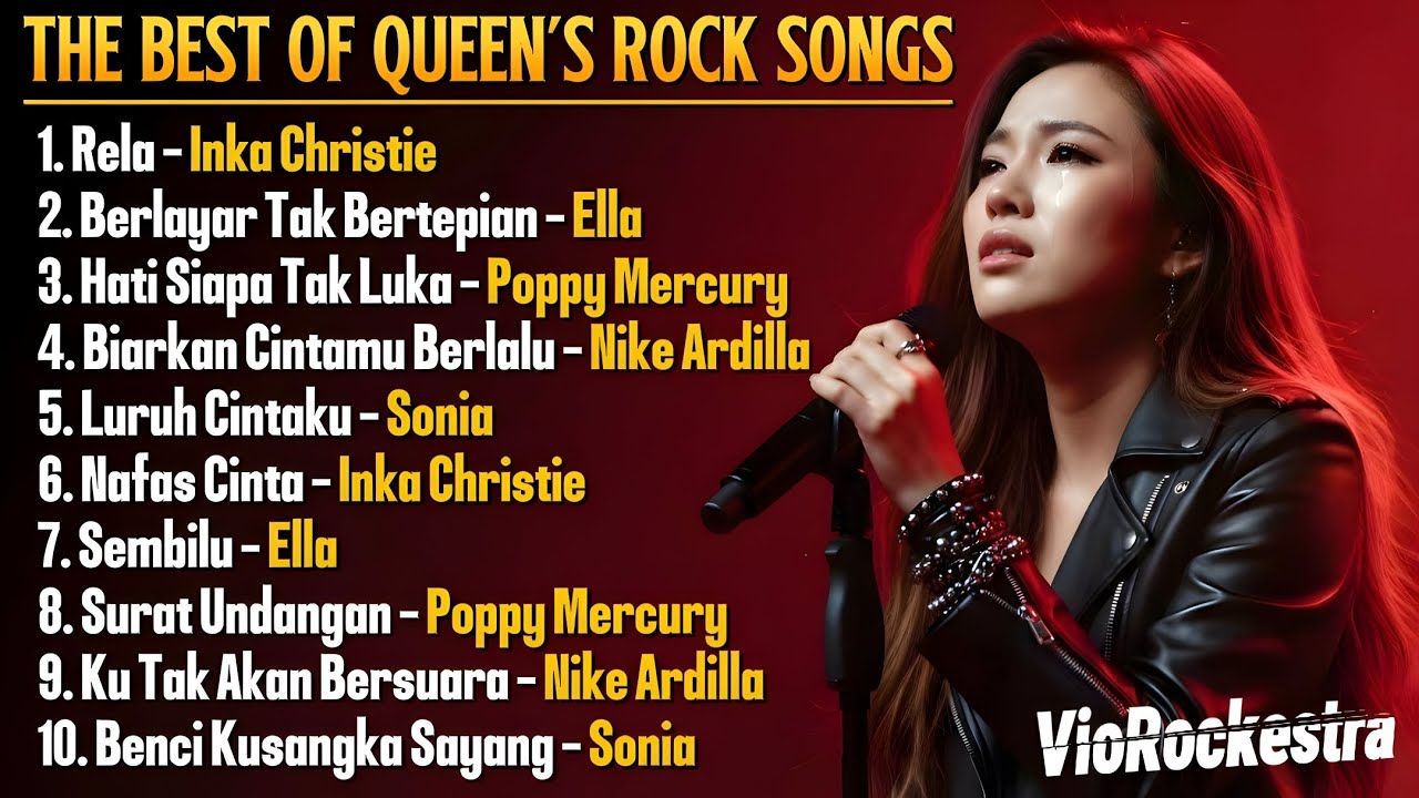 The Best of Queen Rock Songs (10 Lagu Terbaik) | Cover by VioRockestra