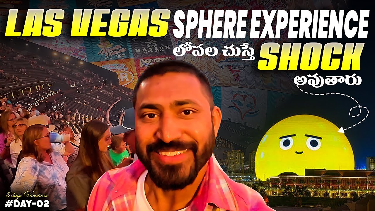 Inside the MIND-BLOWING Las Vegas Sphere 🤯 | Full Experience!