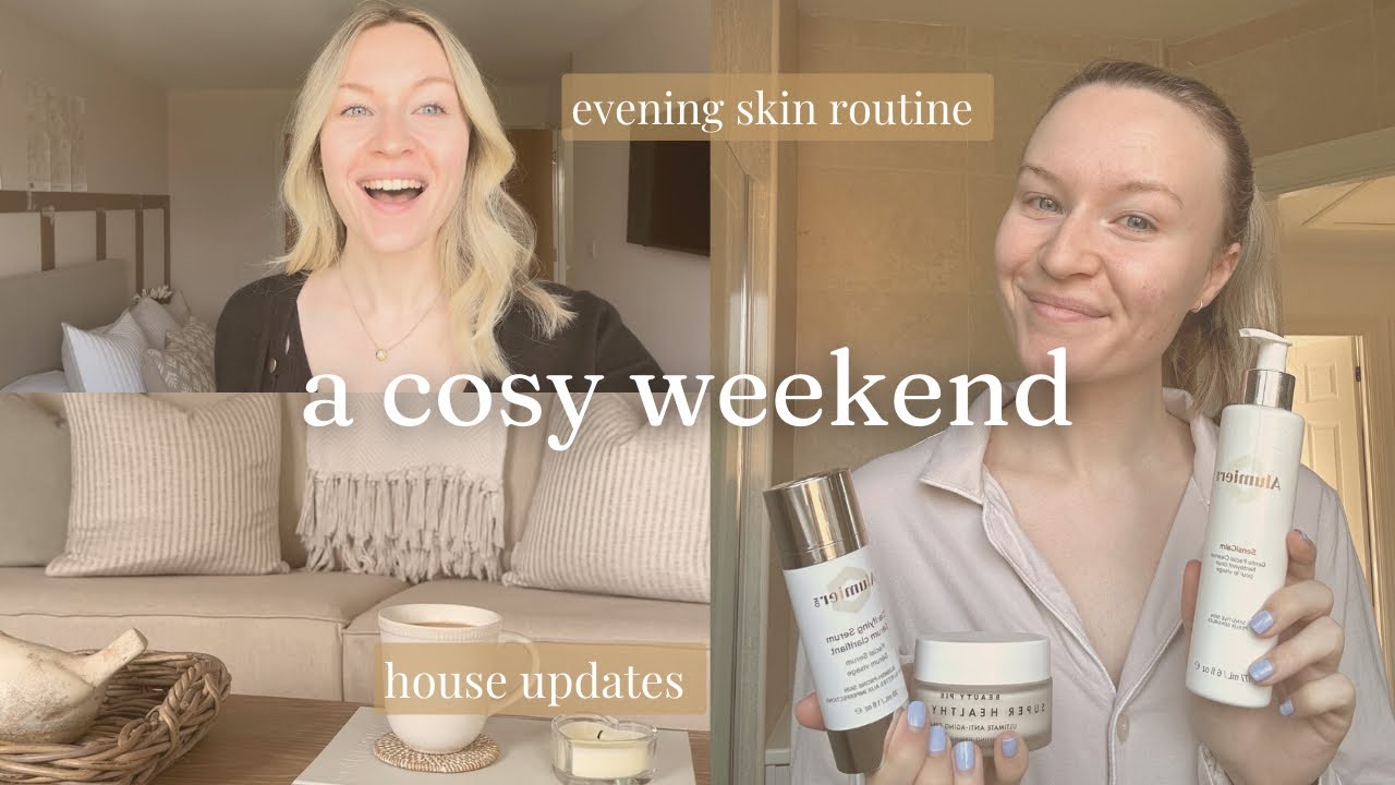 WEEKLY VLOG | home projects, skin care routine & winchester trip