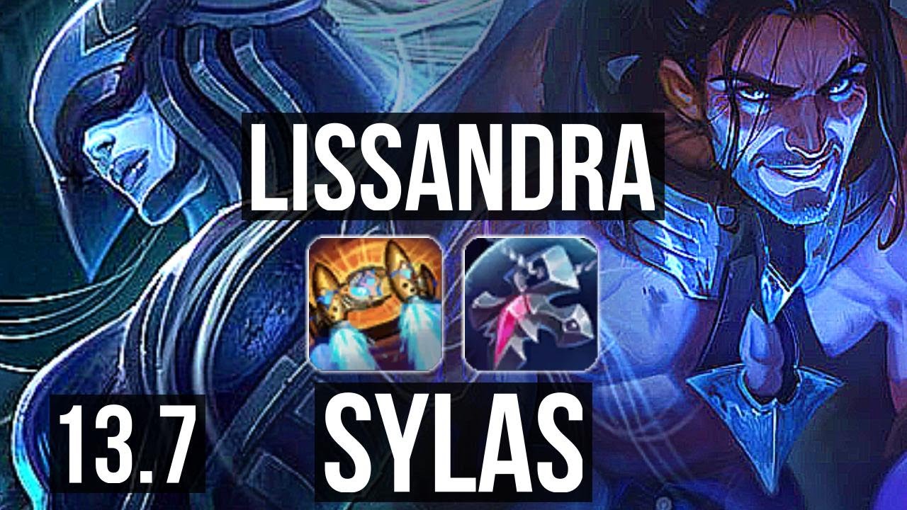 LISS vs SYLAS (MID) | 74% winrate, 5/1/10 | KR Challenger | 13.7