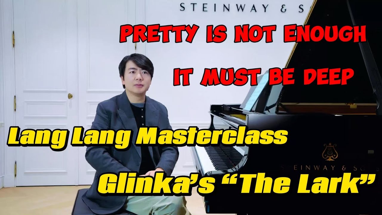 🎹 Playing The Lark Most Fears “Breaking the Line”! Lang Lang Teaches Russian Legato #langlang