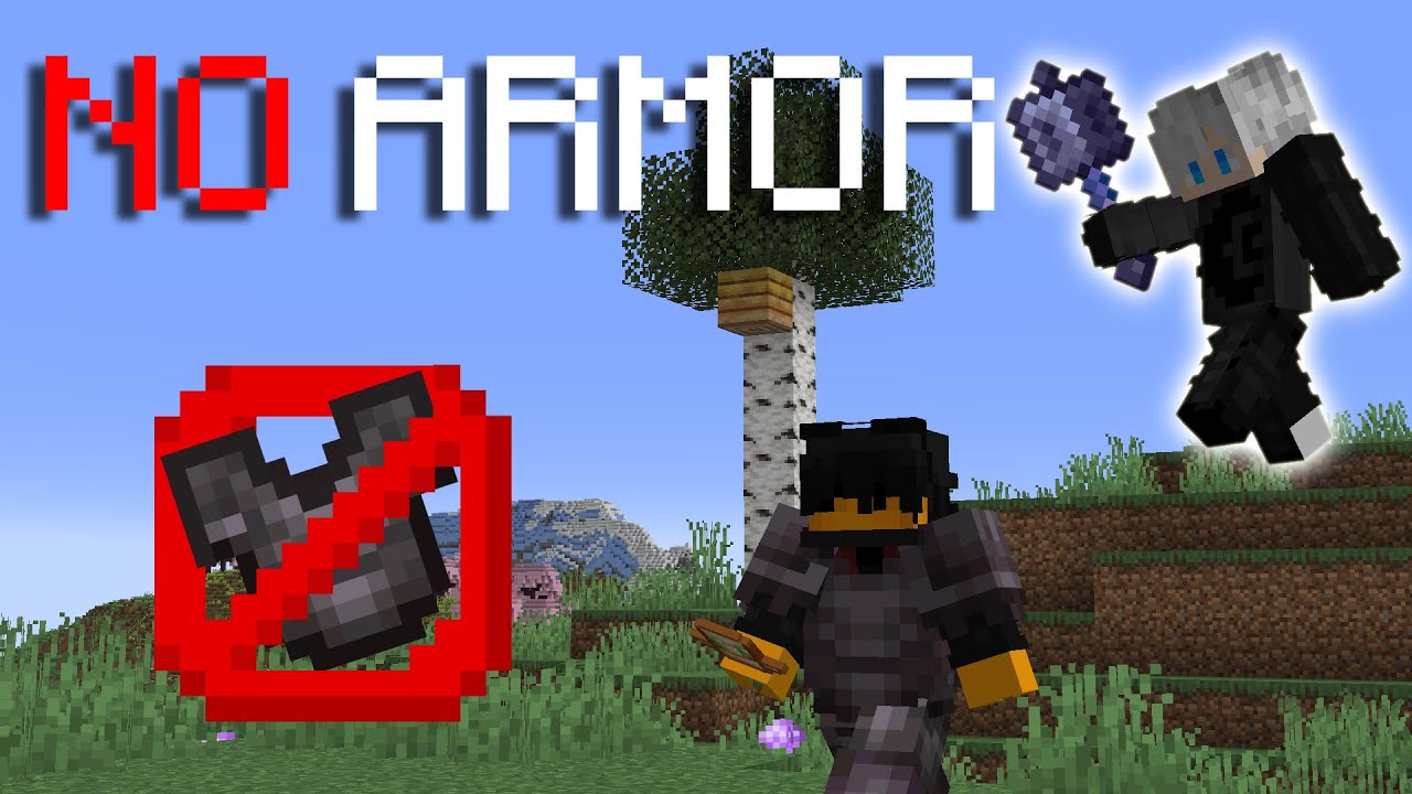 I Fought Every Tier in Mace PvP Without Armor