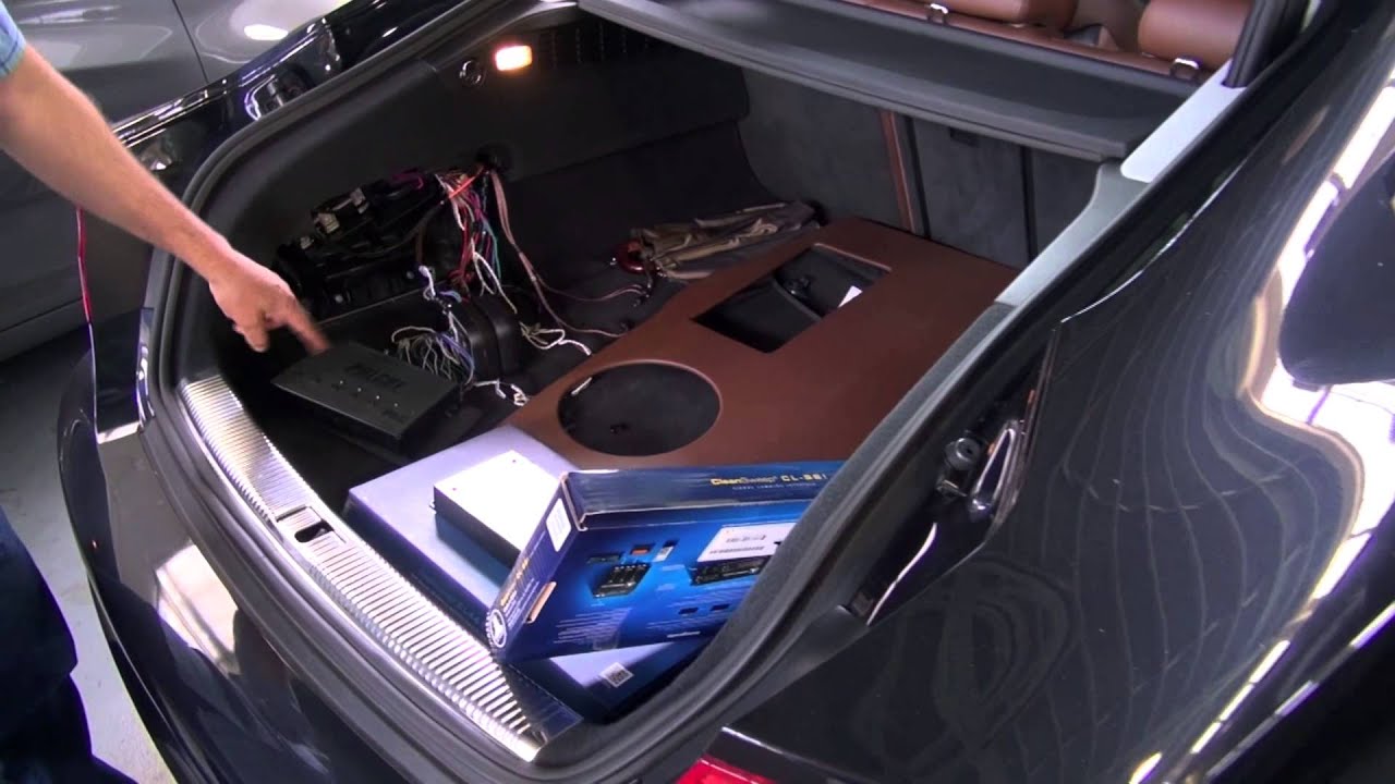 New Audio System for an Audi A7 by Monney Redwood City
