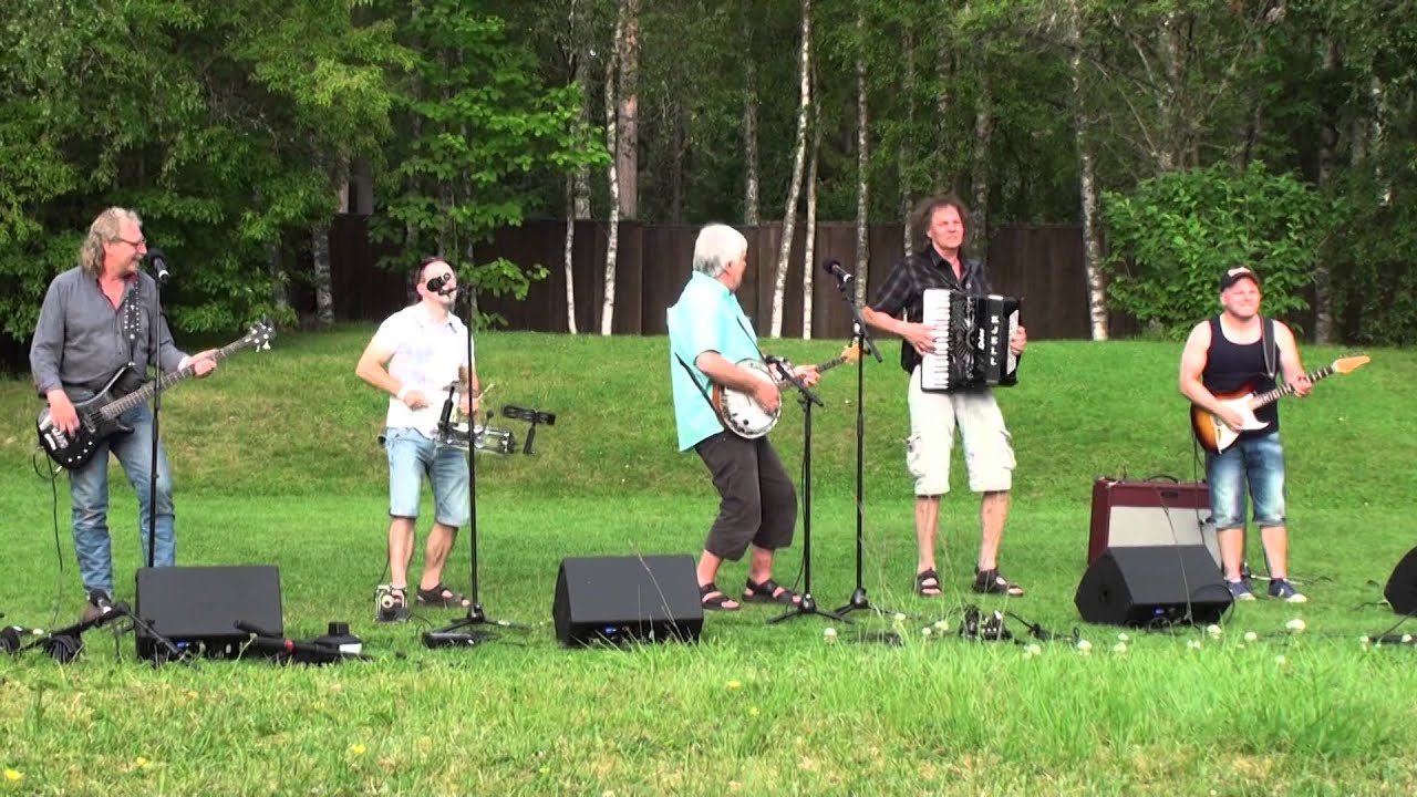 Sveriges Cultband  i Ransäter Bälgspel vid landsvägskanten 2015
