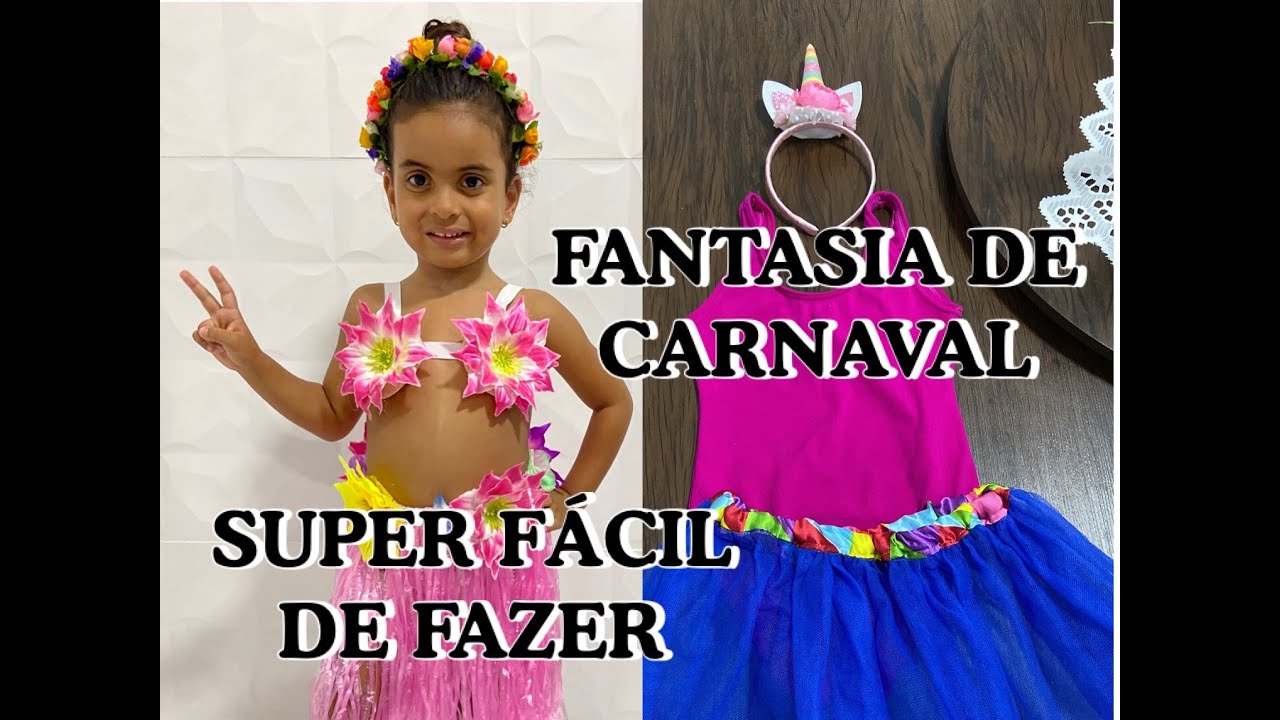 FANTASIA PARA CARNAVAL 2023 🎭🎉 FAÇA VOCÊ MESMA / SUPER FACIL E SEM GASTAR NADA QUASE 💰 / JULIANA