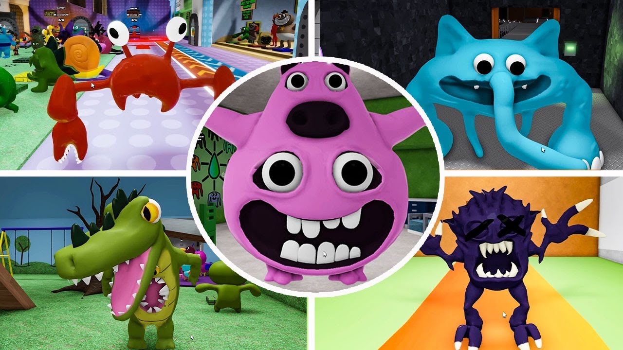 Garten of Banban 3 - All New Monsters (Roblox RP)