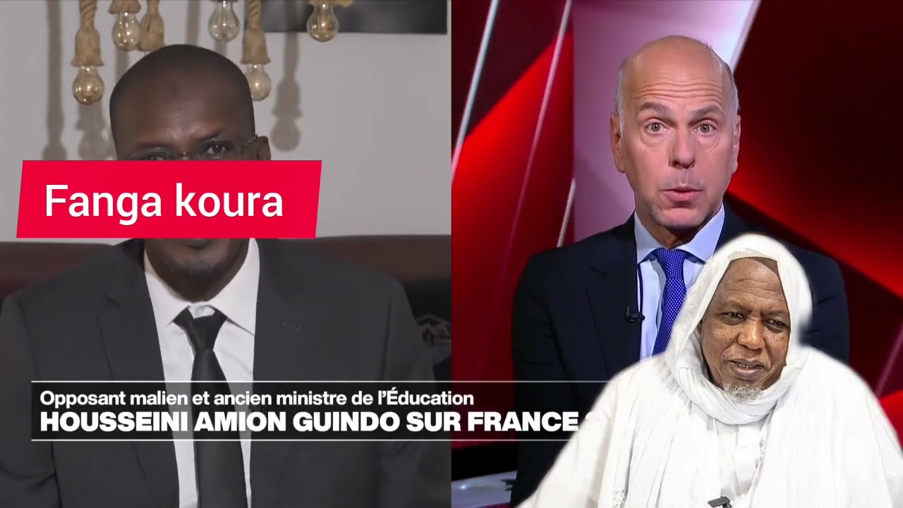 UNE TROISIÈME VOIE POUR LE MALI ?  Housseini Amion Guindo s'exprime sur France 24 !