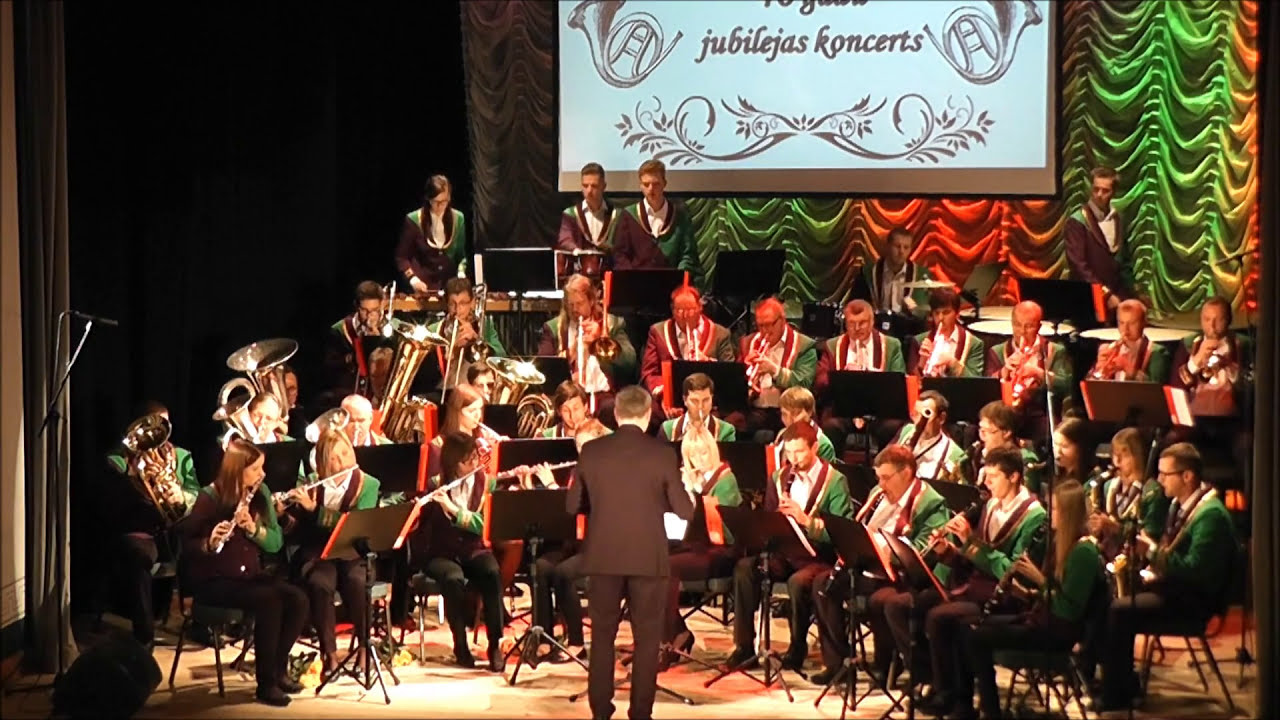 Sparkling samba - Pūtēju orķestris Talsi