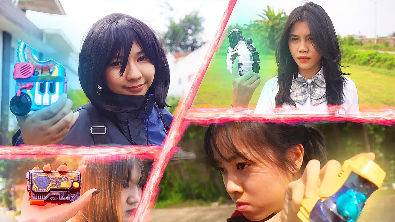 ALL PRETTY HEROINE KAMEN RIDER & SENTAI HENSHIN!