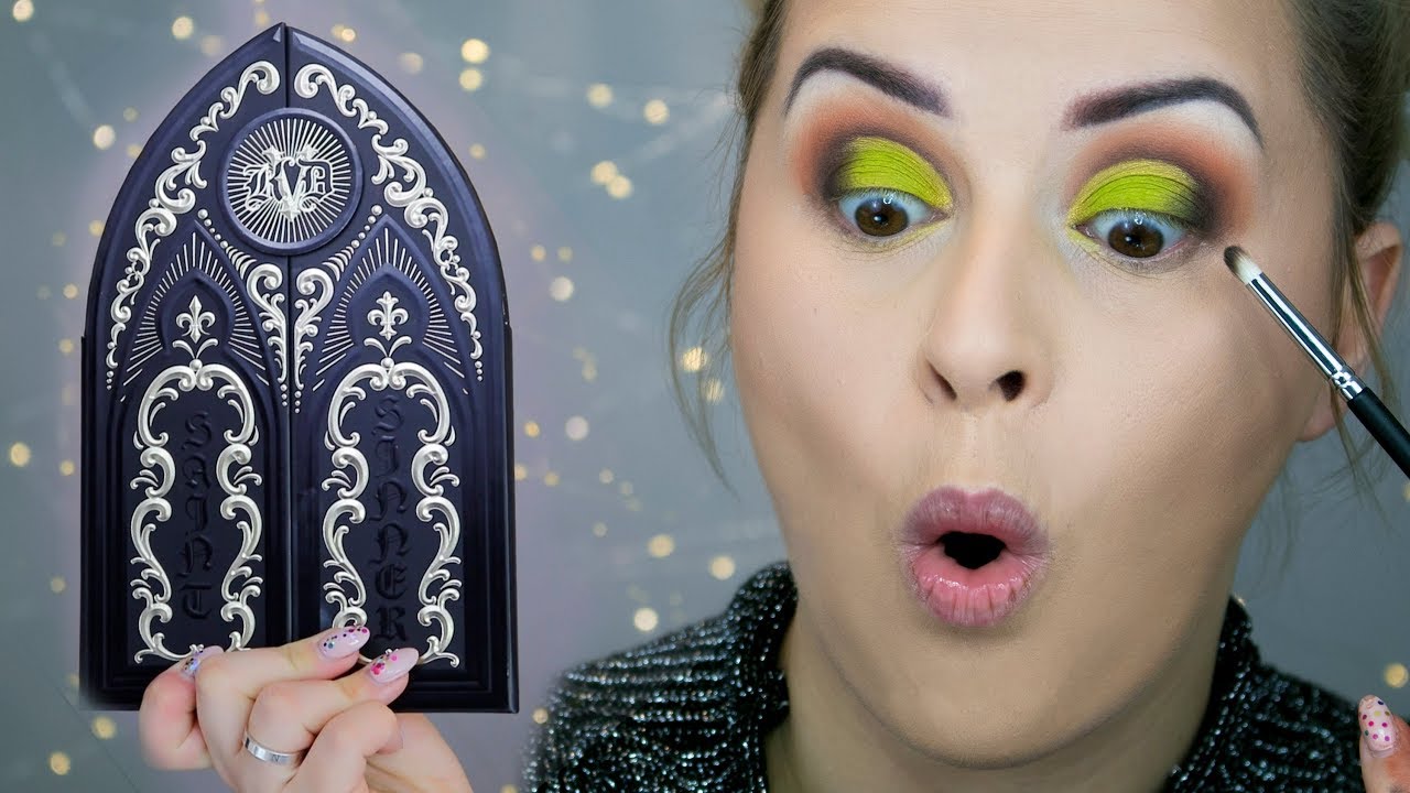 ☠ !!! BEZ ŚCIEMY !!! SAINT + SINNER PALETTE REVIEW - WHY KAT VON D ??? ☠