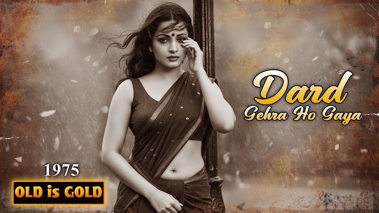 Dard Gehra Ho Gaya | Purane Dard Bhare Hindi Gane | Bollywood Sad Song | Old Dard Song