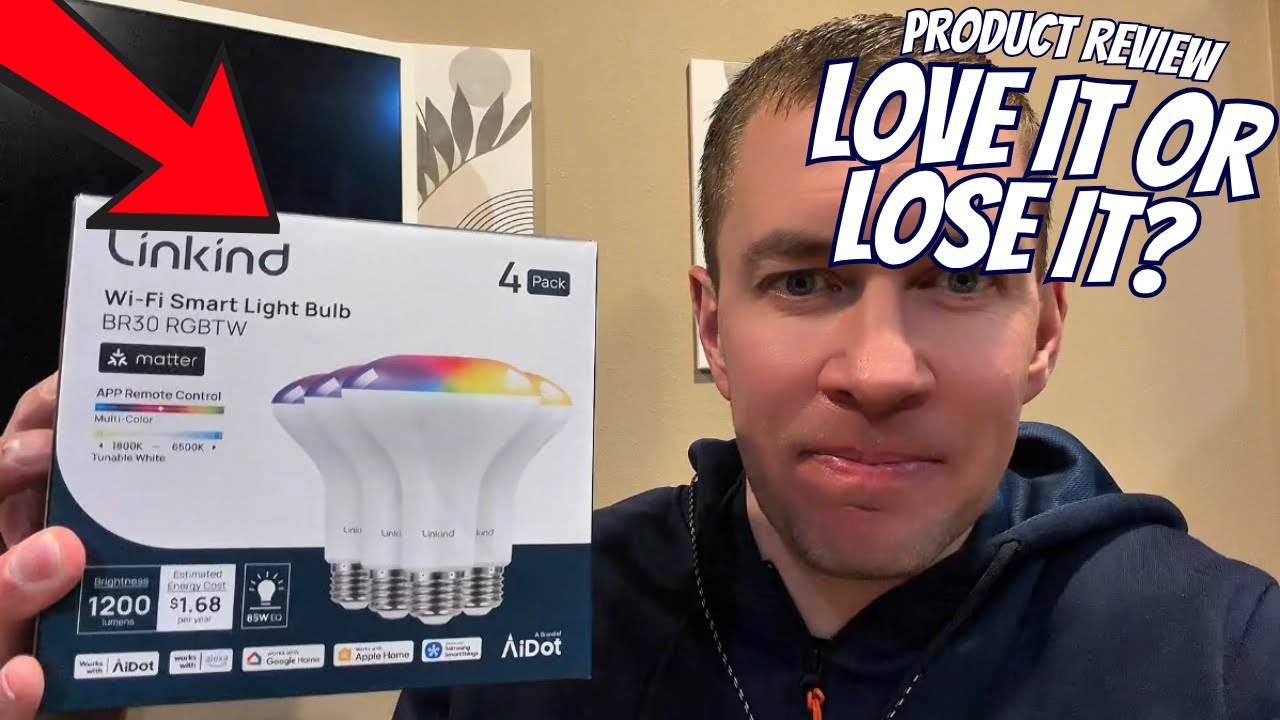 Умные прожекторы Linkind Matter Smart Light Bulb Flood Lights — мы их протестировали.