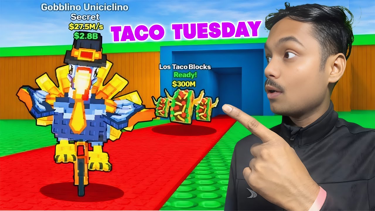 We Got Los Candies and Rare Brainrots in Taco Tuesday | Steal a Brainrot