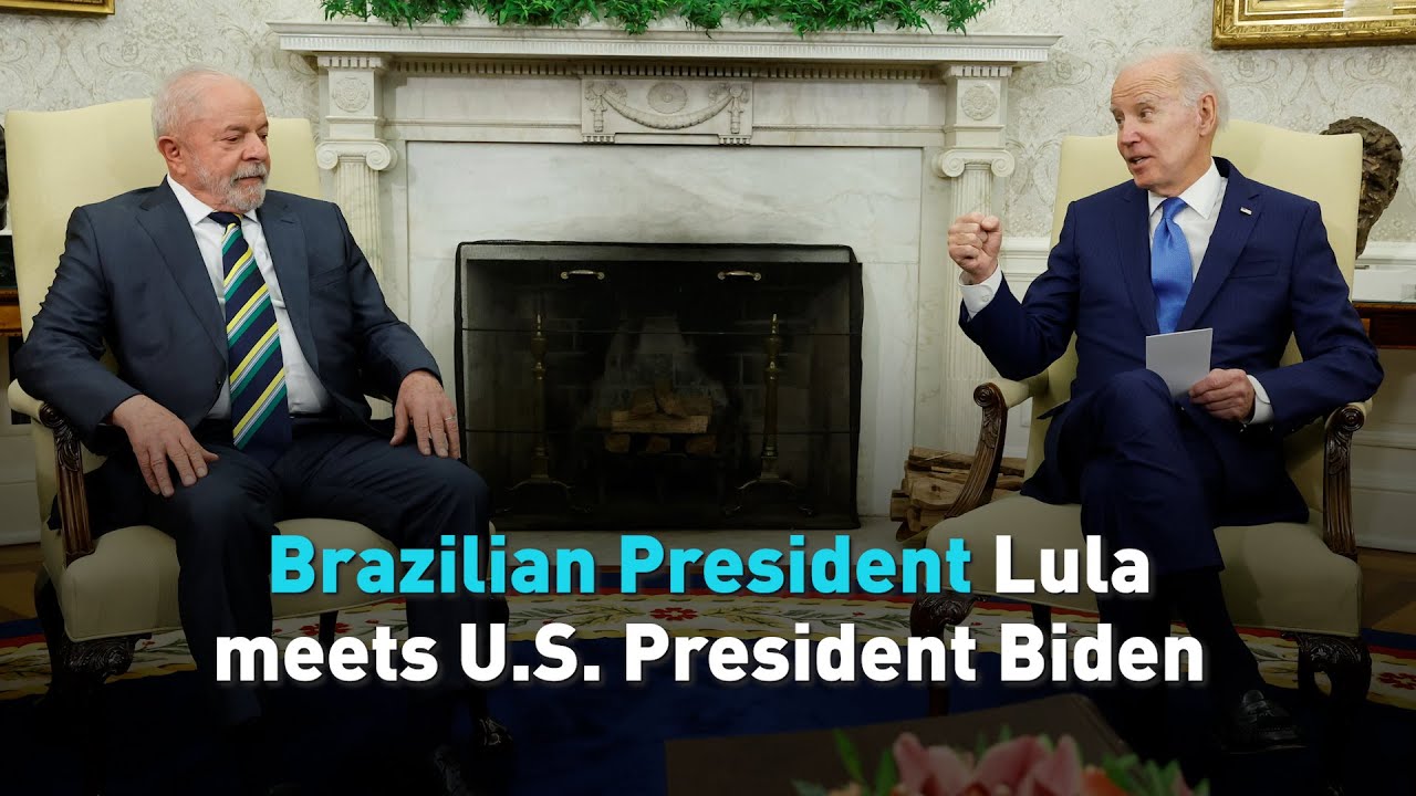 Brazilian President Lula meets U.S. President Biden