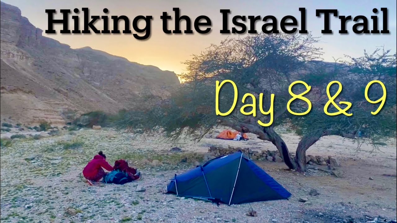 Hiking the INT Day 8 & 9 - A rest day & enjoying springtime in the Negev desert