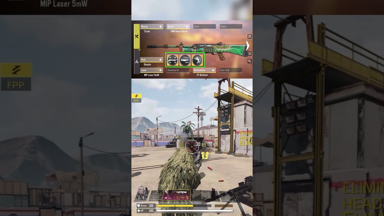 Best HS2126 Loadout For BR Season 9 in COD Mobile 2025 🔥 #shorts #codmbr #codmiphone