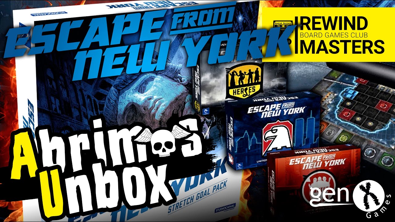 Abrimos - ESCAPE FROM NEW YORK | FUERZA POLICIAL | BANDAS DE NY | HÉROES & PRISIONEROS | SG (2024)
